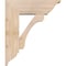 Ekena Millwork Legacy Traditional Smooth Bracket w/ Offset Brace, Douglas Fir, 7 1/2"W x 22"D x 26"H BKT0806X22X26LEC01SDF - alternate 2